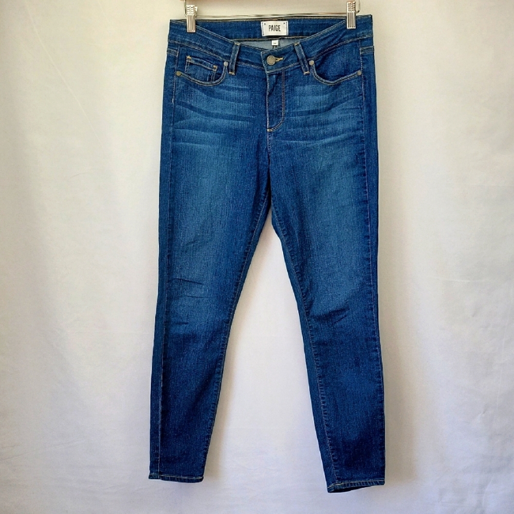 Paige Verdugo Ankle Jeans Nolan Wash Size 30